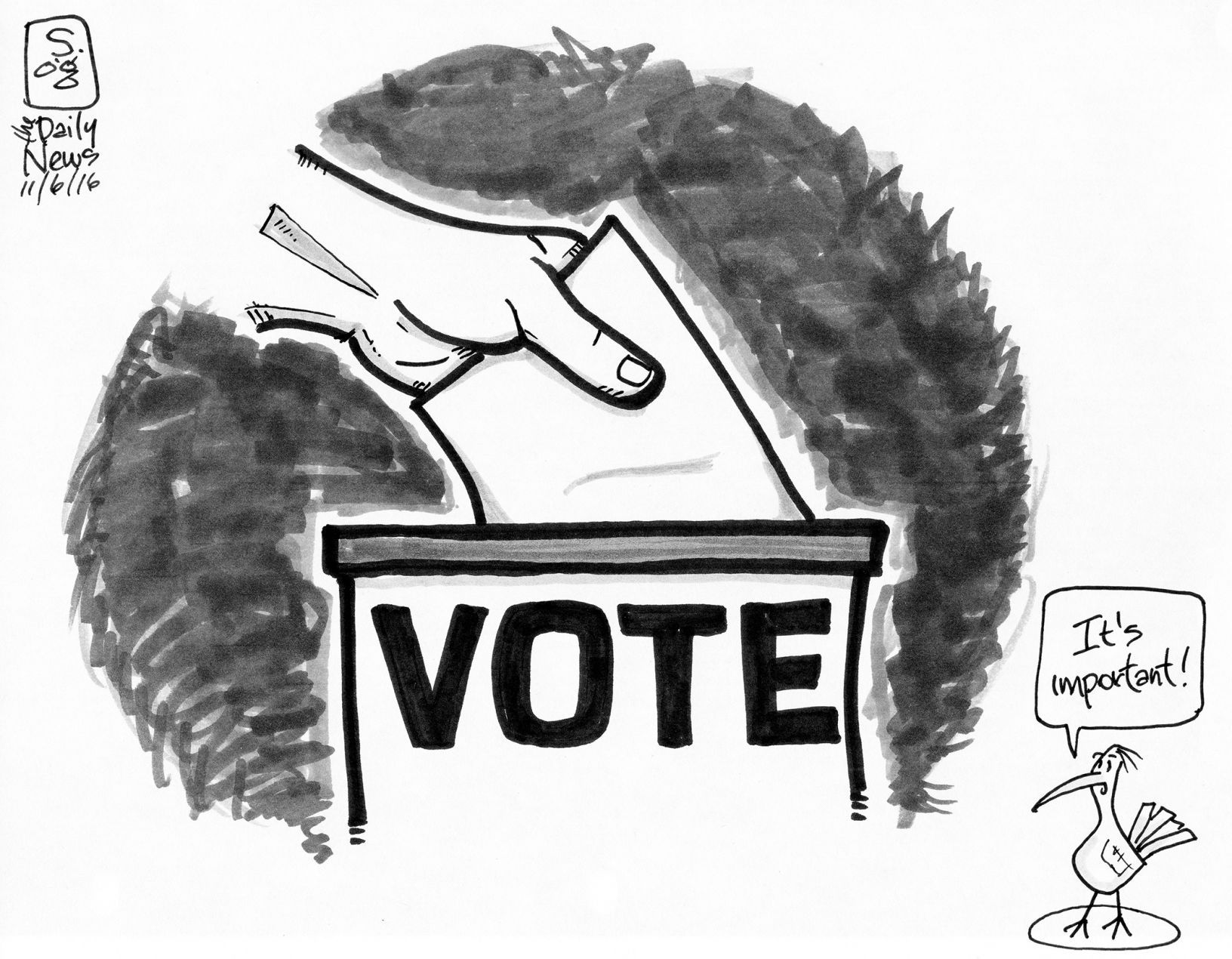 Vote. It's important!